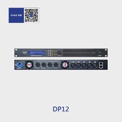 DP12 Power Switch DSP Amplifier